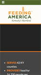 Mobile Screenshot of feedingamericaky.org